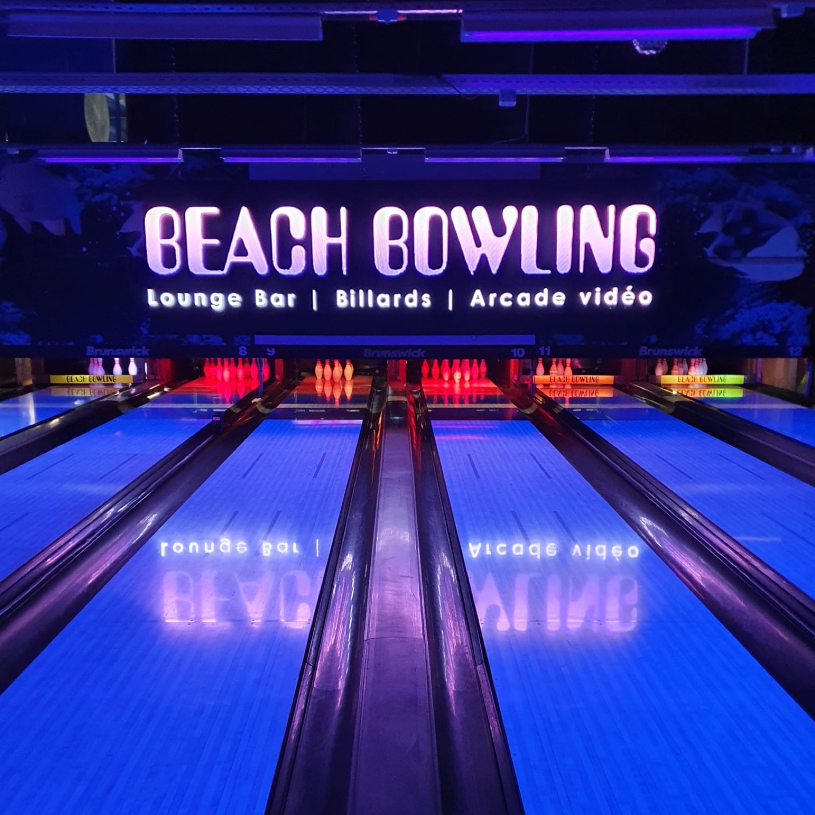 Bowling — enseigne et ambiance
