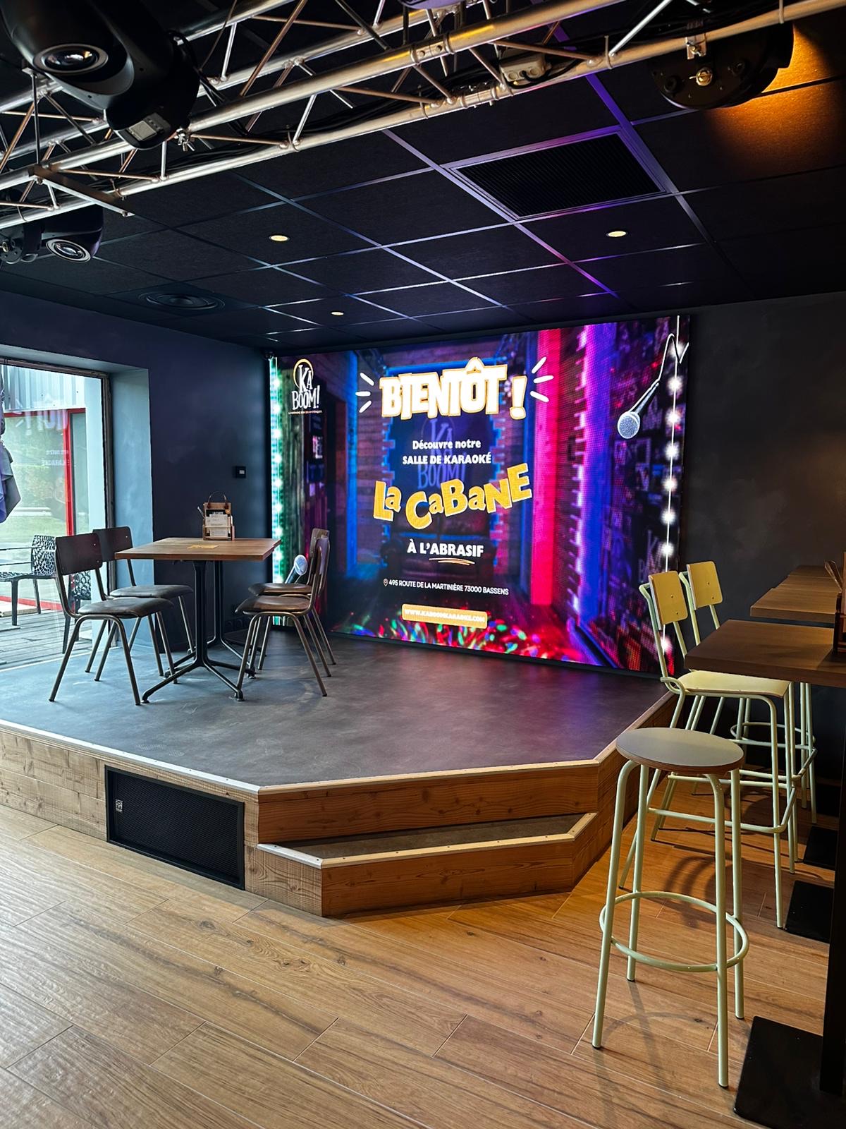 Restauration & bar — Scène & bar